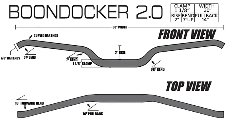 Cfr Boondocker 2.0 Handlebars 8