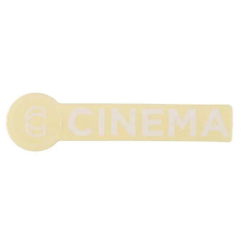 Cinema Sticker - White 1