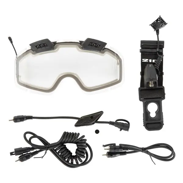 Ckx Electric 210° Goggle Lens With Adjustable Ventilation & Accessories 1