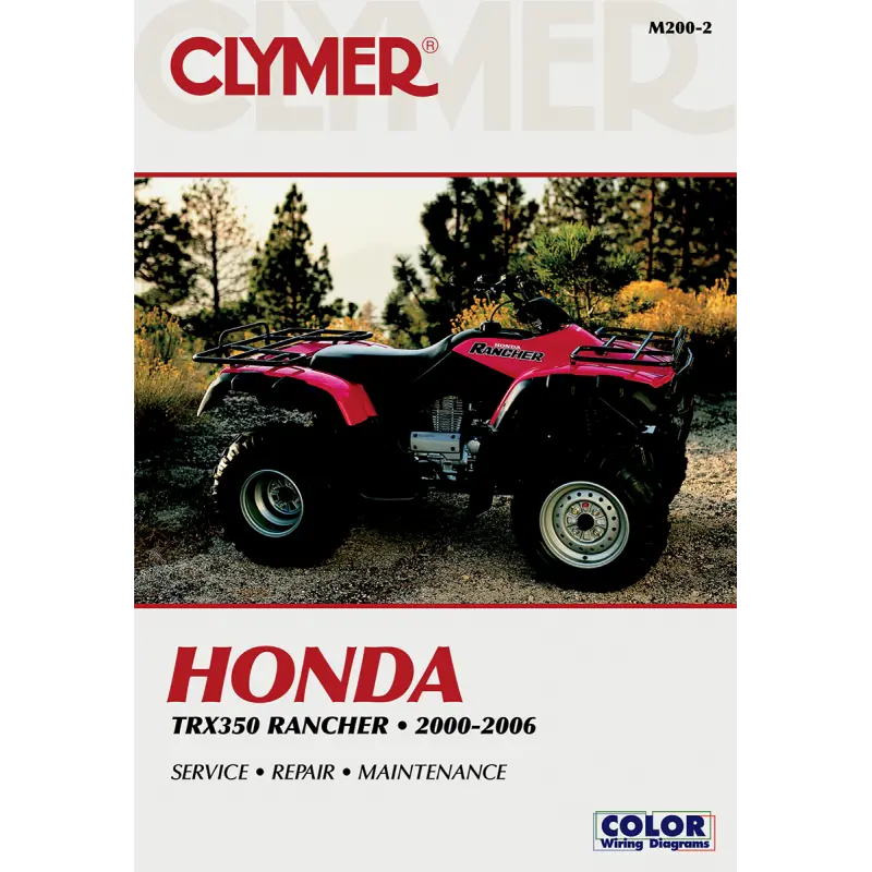 Clymer 2000-2006 Honda Trx350 Rancher 1