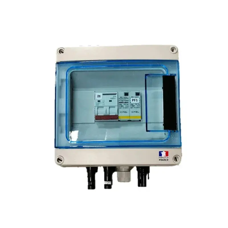 Coffret Dc 3Kw 25A - 600V - 2 String - 1 Mppt 1