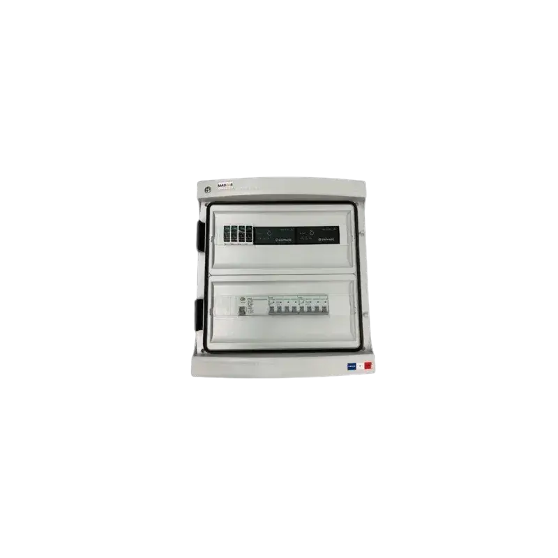 Coffret De Protection Ac 3 À 9Kw Triphasé Avec Qrelay 1