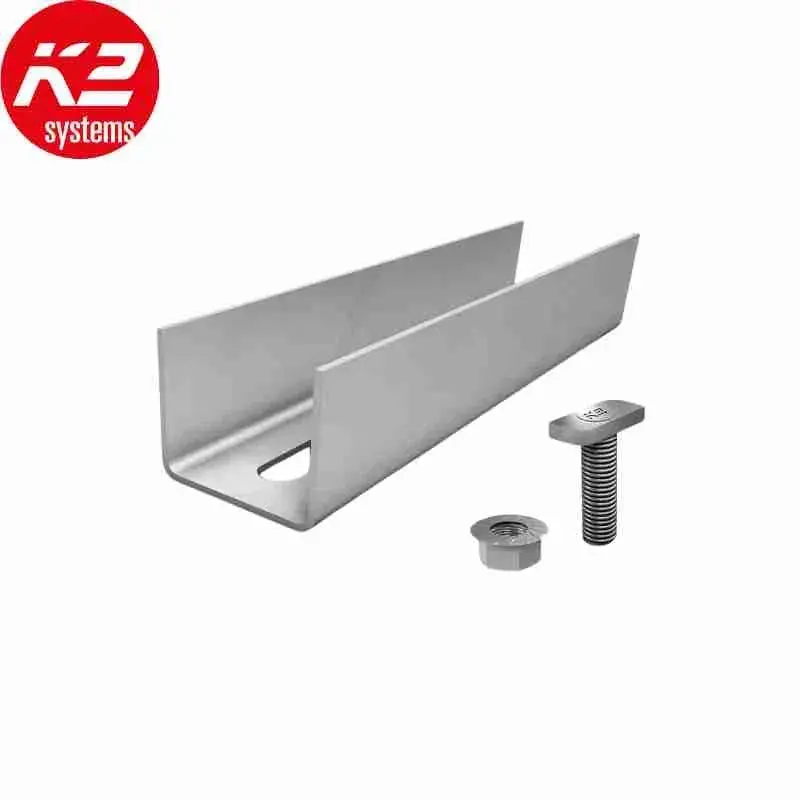Connecteur De Rail Pour Solidrail Light - K2 Systems 1
