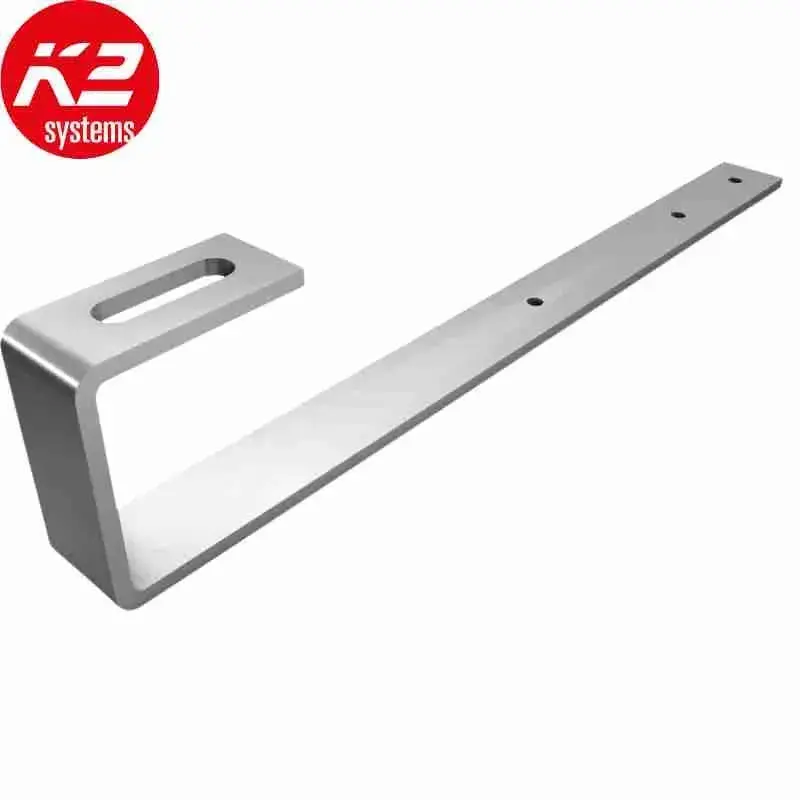 Crochet De Toit Slatetile Pour Tuiles Ardoise (Solidrail) - K2 Systems 1