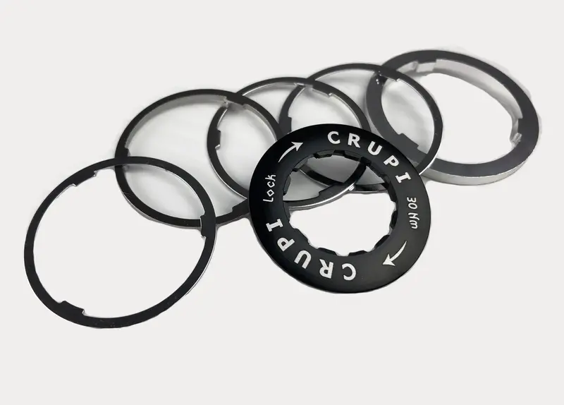 Crupi Rear Hub Lock Ring & Spacer Kit 1