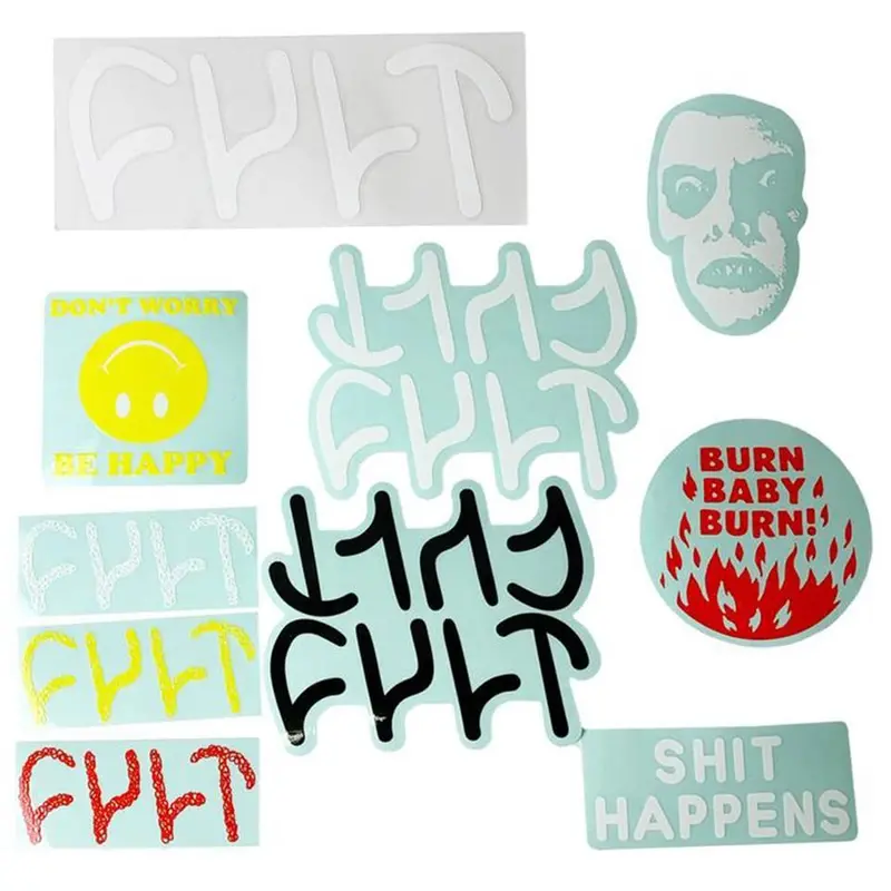 Cult 10Pc Sticker Pack 1