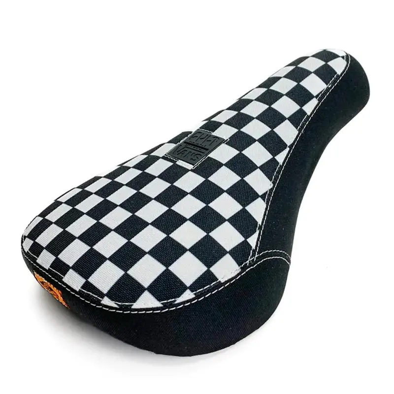 Cult X Vans Slip-On Padded Seat - Black And White Checkerboard With Black 1
