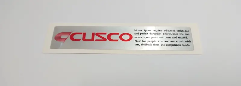 Cusco Jdm Feelds Sticker 1