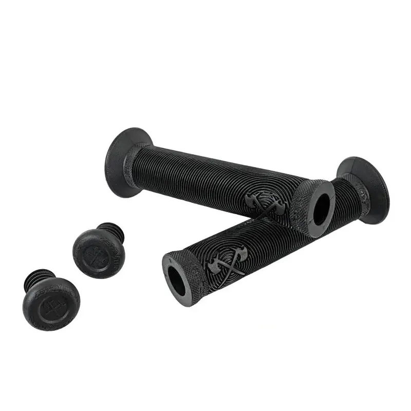Demolition Axes Flanged Grips - Black 1