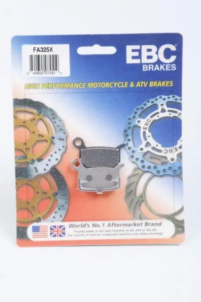 Ebc Brake Pad Ft/Rr Fa325x 1