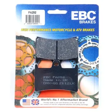 Ebc Front Brake Pad Fa252 1