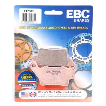 Ebc Rear Right Brake Pad Fa208r 1