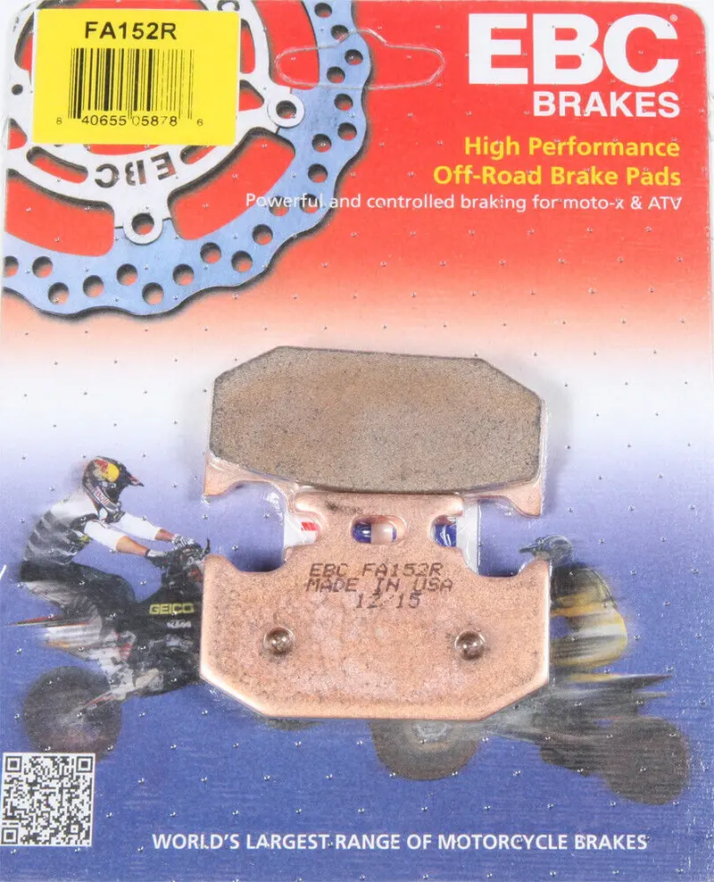 Ebc Sintered Brake Pads - Fa152r 1