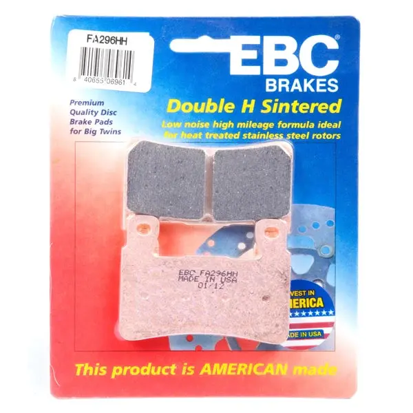 Ebc Sintered Double Brake Pads - Fa296hh 1