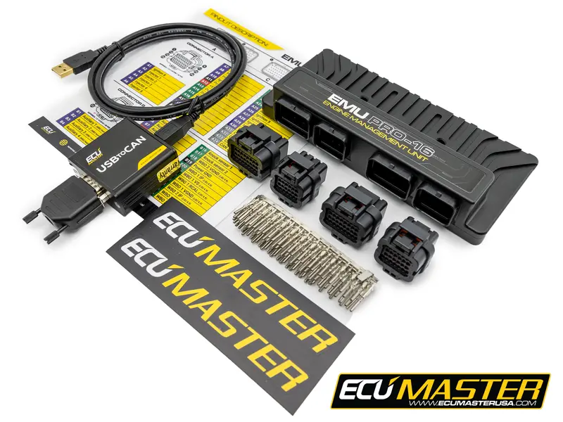 Emu Pro-16 W/Connectors & Usb To Can 1