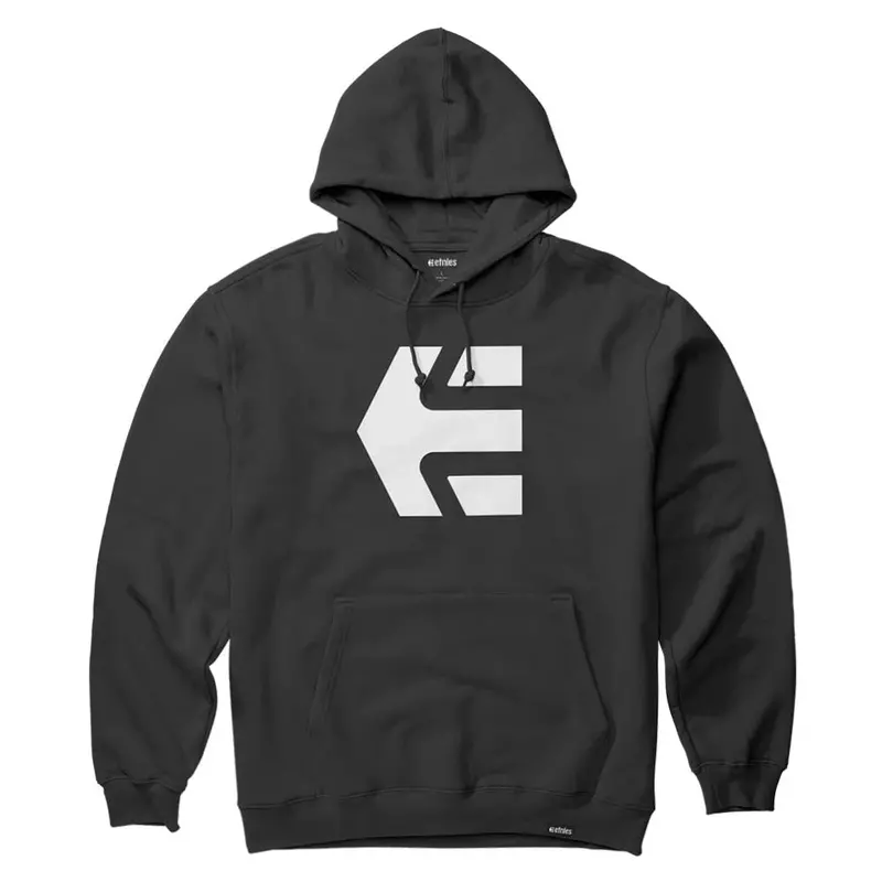 Etnies Classic Icon Pullover Hoodie - Black/White 1