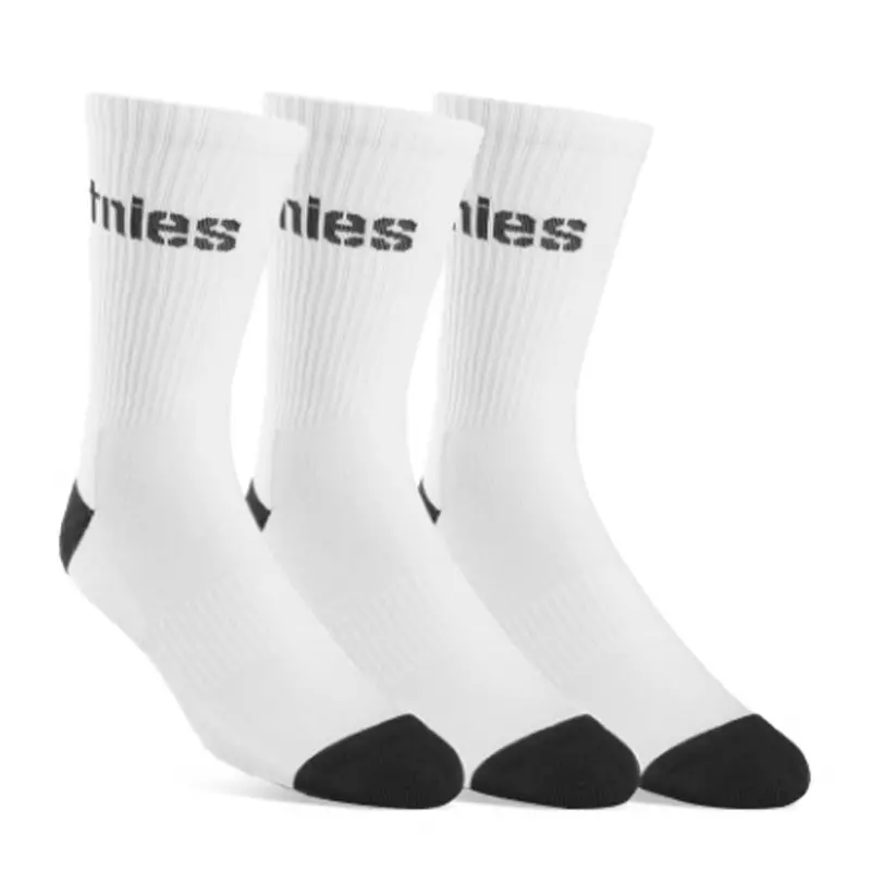 Etnies Direct 2 Socks 3-Pack - White - One Size 1
