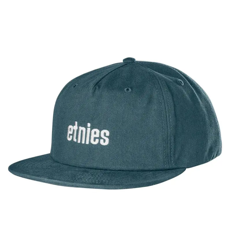 Etnies Icon Embroidery Snapback Cap - Indigo 1