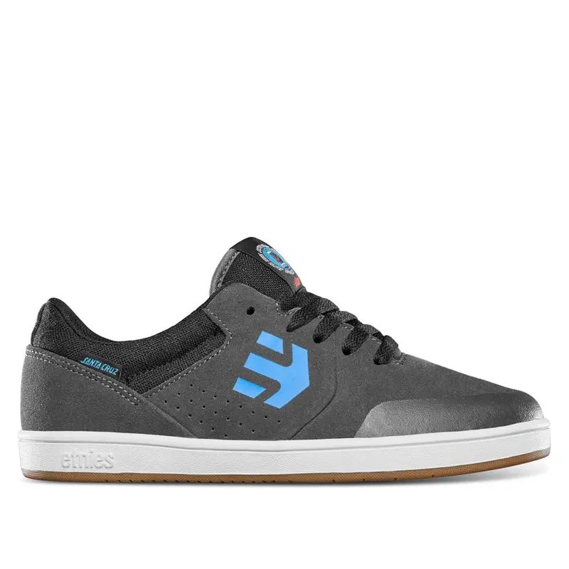Etnies Kids Marana X Santa Cruz - Grey/Black/Blue 1