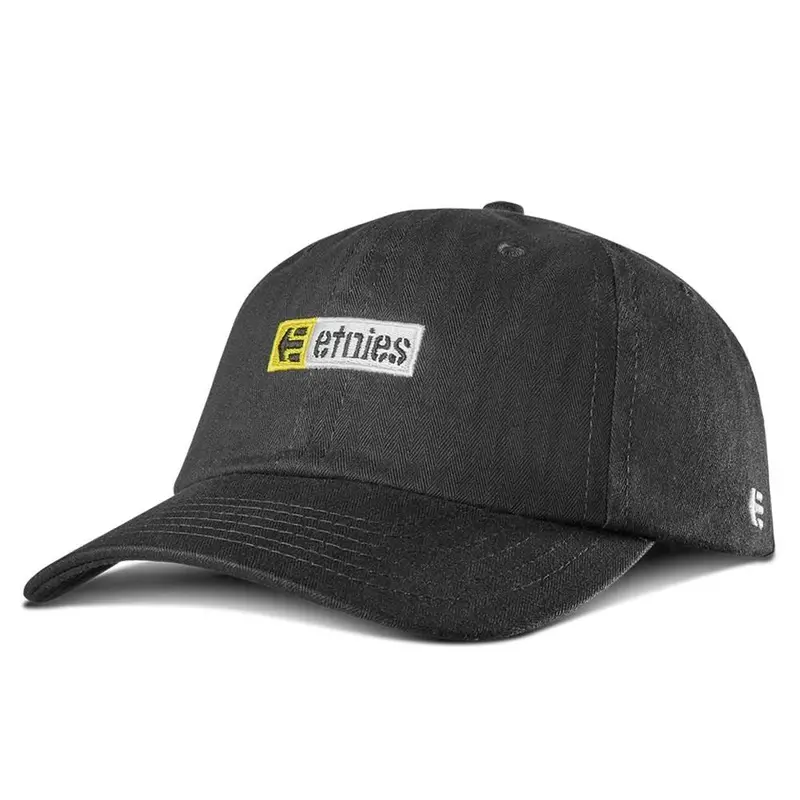 Etnies New Box Strapback Cap - Black 1