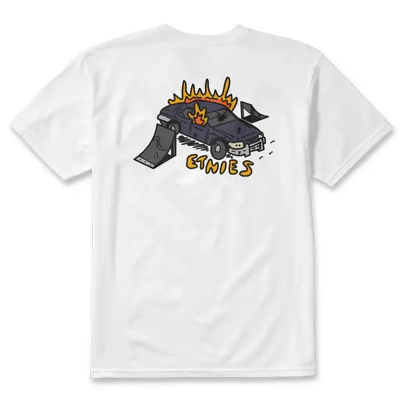Etnies On Fire T-Shirt - White 1