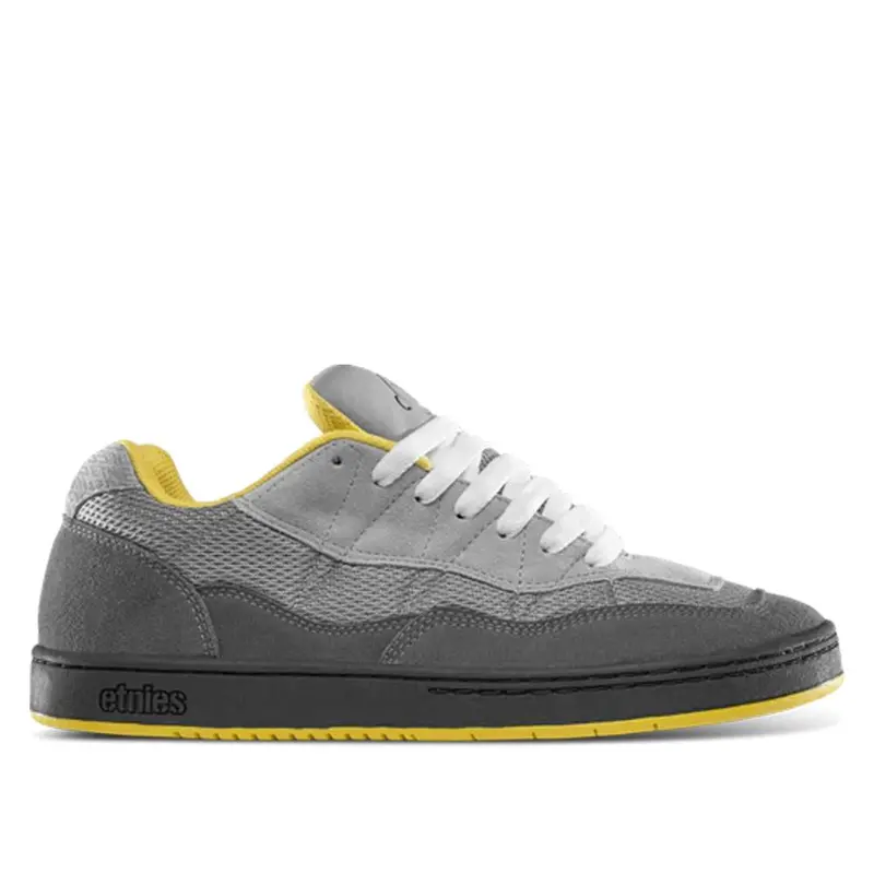 Etnies Snake - Grey/Grey/Yellow 1