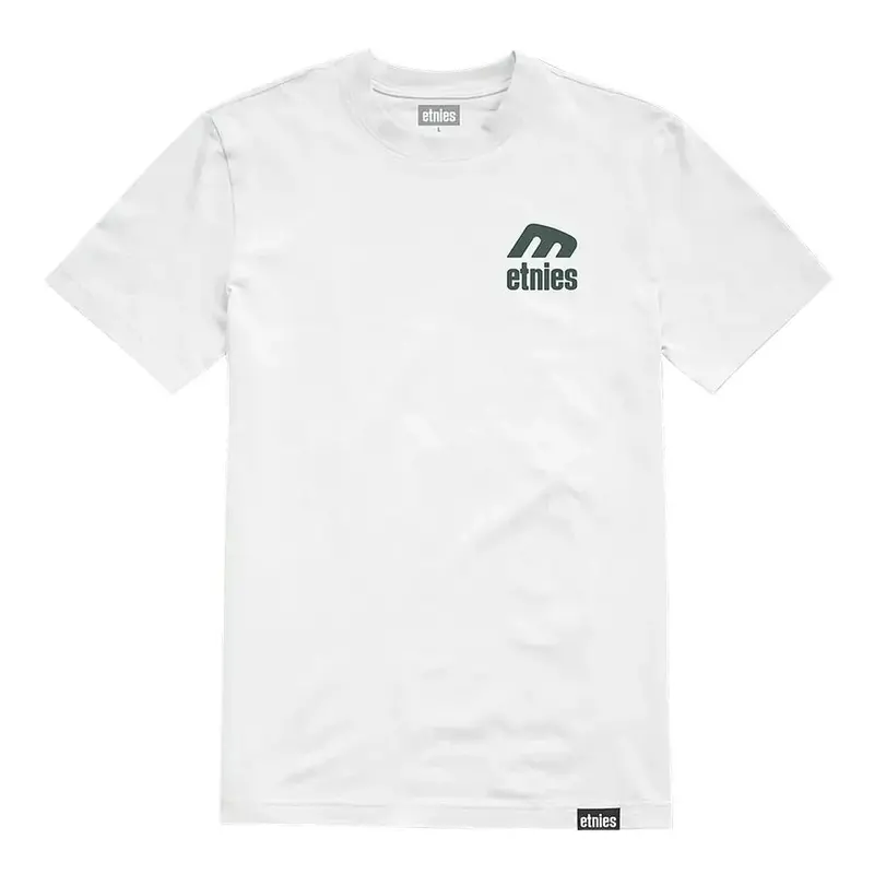 Etnies Team T-Shirt - White/Green 1