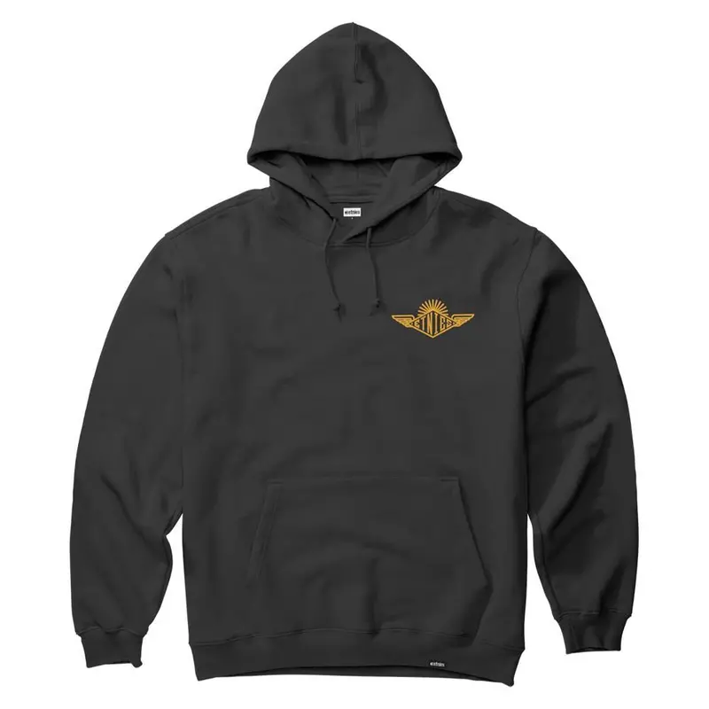Etnies Wings Pullover Hoodie - Black 1