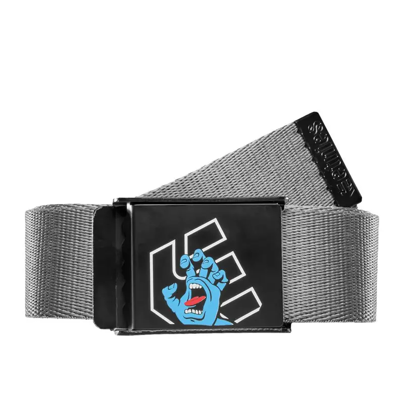 Etnies X Santa Cruz Screaming Hand Belt - Charcoal 1