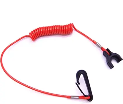 Evinrude Clip & Lanyard Assembly 1