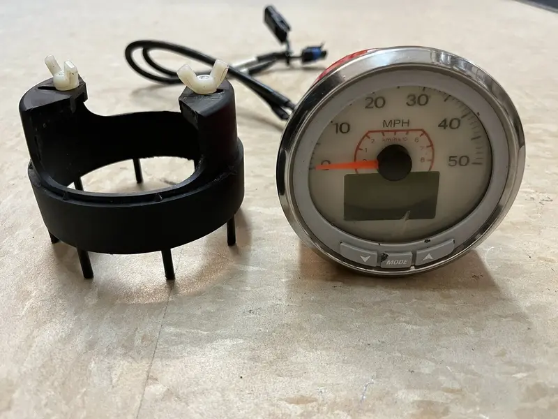 Evinrude Speedometer Gauge 50Mph 1