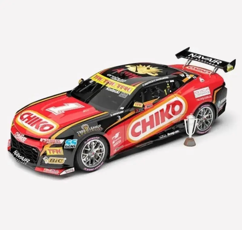 🏁🏆 1/18 Erebus Chiko #1  Kostecki / Hazelwood 2024 Bathurst Winner Camaro 1