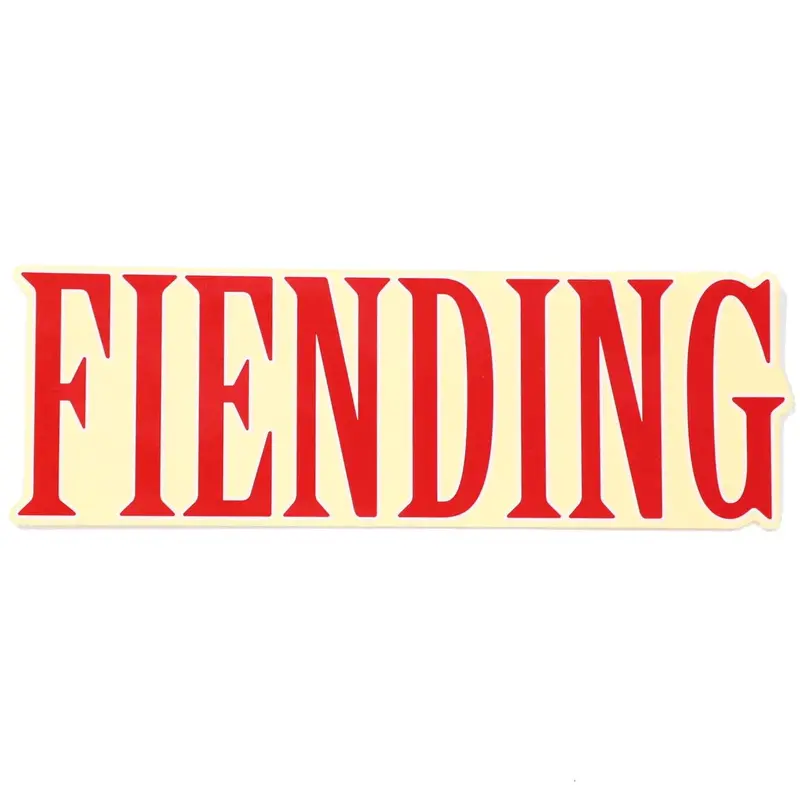 Fiend Mills 12" Ramp Sticker 1