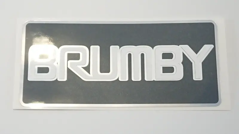 First Gen Brumby/Brat/Mv 4Wd Tailgate Sticker 2