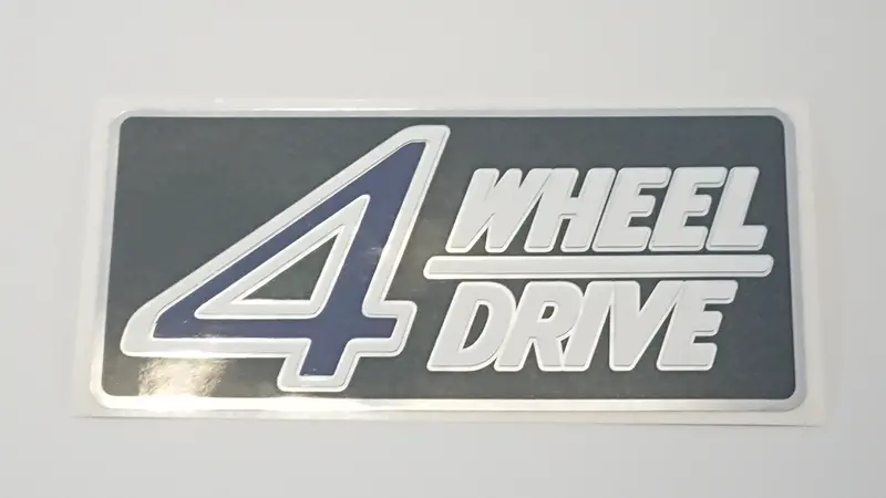 First Gen Brumby/Brat/Mv 4Wd Tailgate Sticker 3