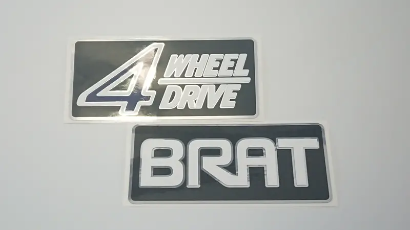 First Gen Brumby/Brat/Mv 4Wd Tailgate Sticker 4