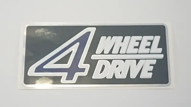 First Gen Brumby/Brat/Mv 4Wd Tailgate Sticker 5