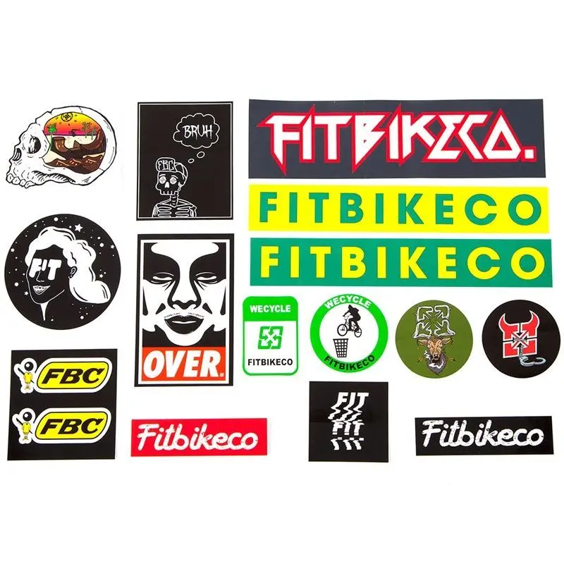 Fit Assorted Sticker Pack 1