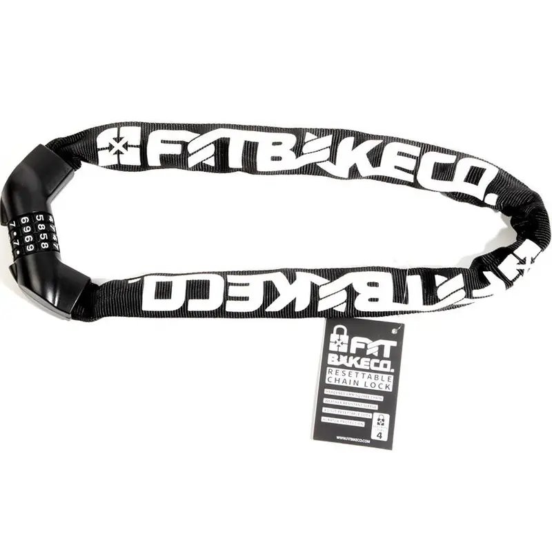 Fit Resettable Chain Lock - Black 1