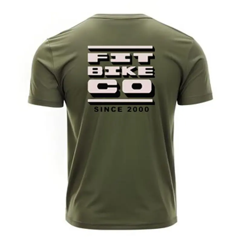 Fit Y2k T-Shirt - Army Green 1