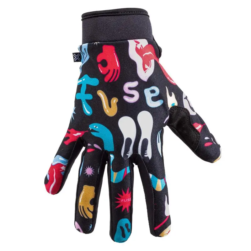 Fuse Chroma Youth Crazy Snake Gloves - Black 1