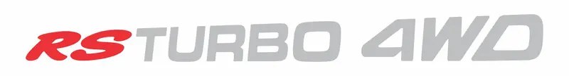 G1s1 Legacy Rs Turbo 4Wd Tailgate/Boot Decal 2