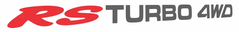 G1s1 Legacy Rs Turbo 4Wd Tailgate/Boot Decal 3