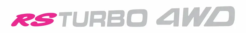 G1s1 Legacy Rs Turbo 4Wd Tailgate/Boot Decal 4