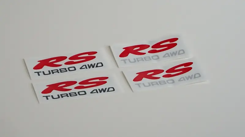 G1s1 Legacy Rs Turbo 4Wd Tailgate/Boot Sticker 1