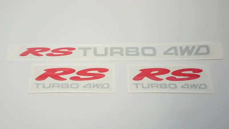 G1s1 Legacy Rs Turbo 4Wd Tailgate/Boot Sticker 2