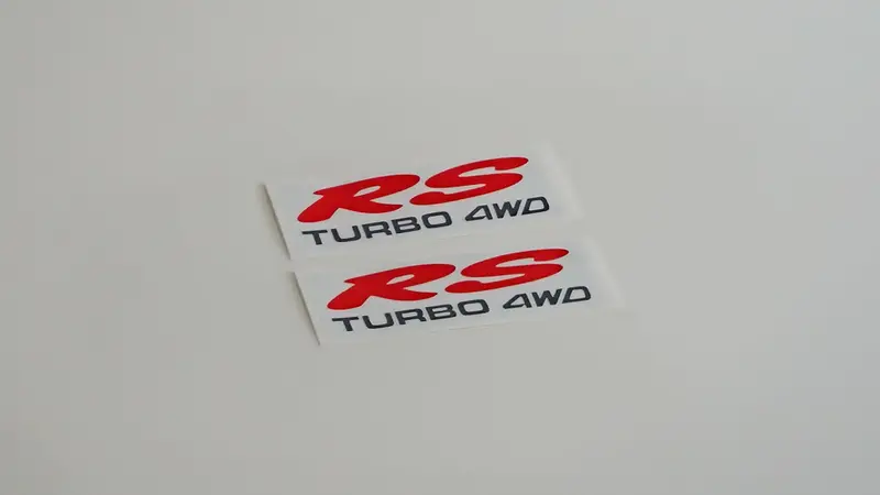 G1s1 Legacy Rs Turbo 4Wd Tailgate/Boot Sticker 5