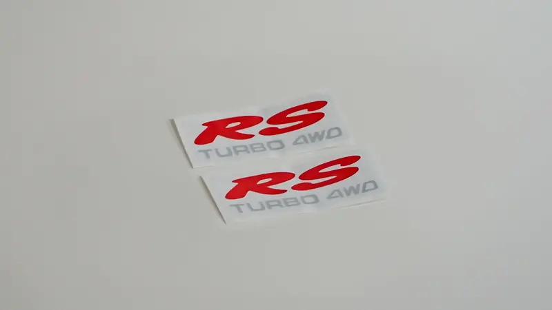 G1s1 Legacy Rs Turbo 4Wd Tailgate/Boot Sticker 6