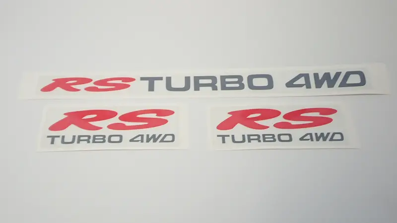 G1s1 Legacy Rs Turbo 4Wd Tailgate/Boot Sticker 6