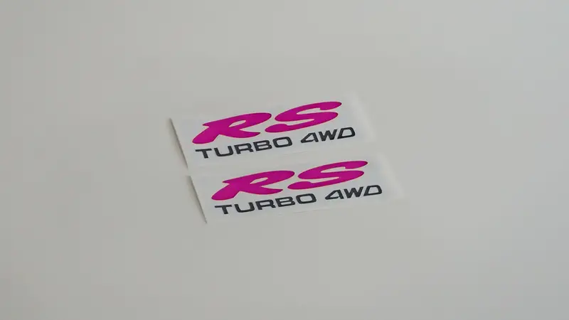 G1s1 Legacy Rs Turbo 4Wd Tailgate/Boot Sticker 8